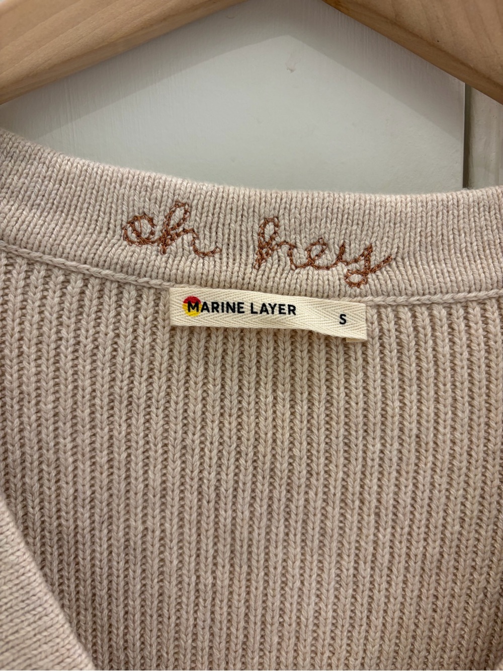 Marine Layer Robin Crop Cardigan Size S - Picture 4 of 5